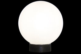 DKD Home Decor Decoración Luminosa Scandi Bola LED Blanco 10 x 30 x 10 cm