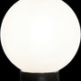DKD Home Decor Decoración Luminosa LED de Cristal Bola Blanca