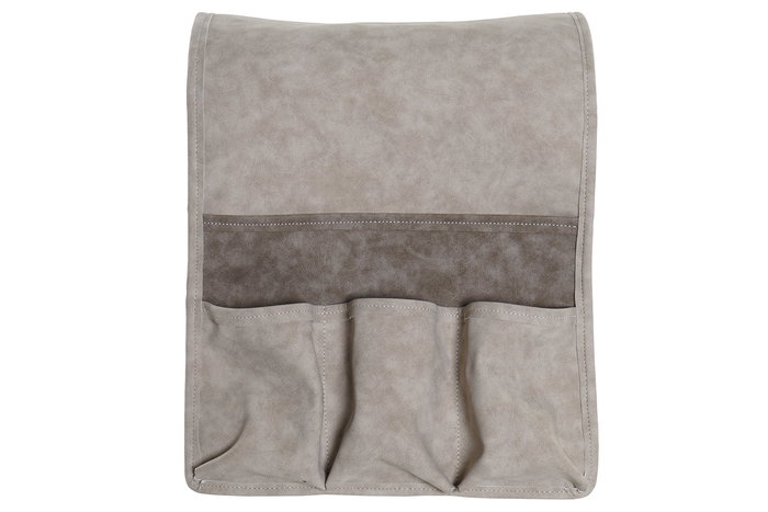 DKD Home Decor Portamandos Tradicional Gris Claro Gris Oscuro 30 x 90 x 0.5 cm