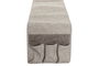 DKD Home Decor Portamandos Tradicional Gris Claro Gris Oscuro 30 x 90 x 0.5 cm