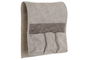 DKD Home Decor Portamandos Tradicional Gris Claro Gris Oscuro 30 x 90 x 0.5 cm