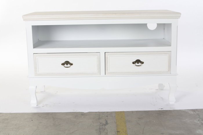 Mueble Tv Romantico DKD Home Decor Blanco 42 x 61 x 100 cm