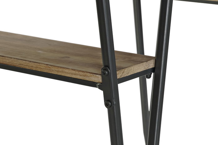 Escritorio Vintage DKD Home Decor Natural Negro 60 x 81 x 120 cm