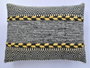 DKD Home Decor Sillón Indio Negro Blanco 65 x 90 x 74 cm Algodón Hierro