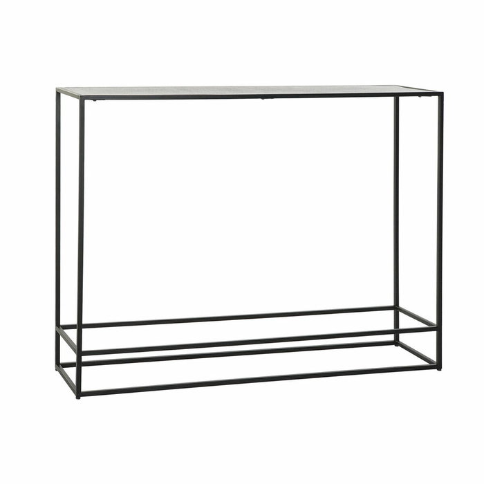 DKD Home Decor Consola Aluminio Dorado Negro