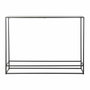 DKD Home Decor Consola Aluminio Dorado Negro