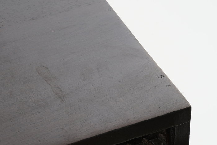 Buffet Moderno DKD Home Decor Marron Oscuro Negro 45 x 77.5 x 177 cm