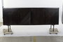 Buffet Moderno DKD Home Decor Marron Oscuro Negro 45 x 77.5 x 177 cm