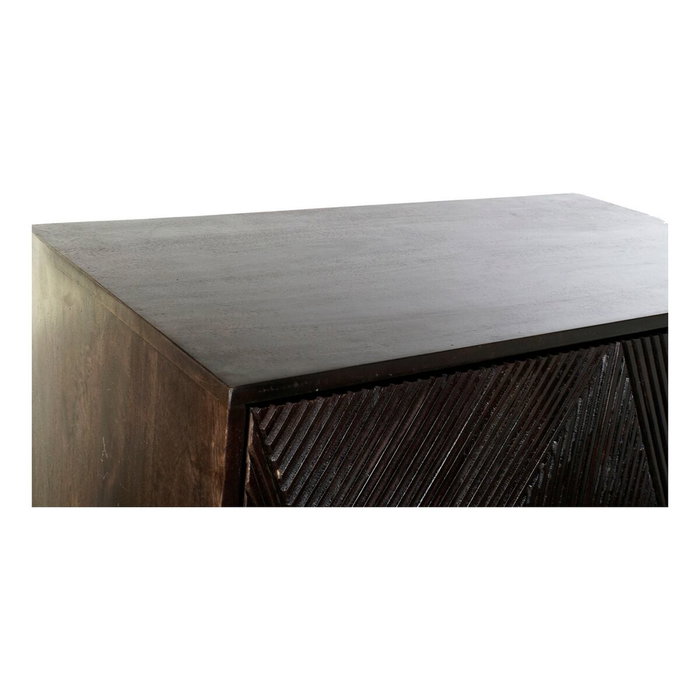 DKD Home Decor Aparador de Mango y Metal Marrón Oscuro