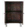 DKD Home Decor Aparador de Mango y Metal Marrón Oscuro