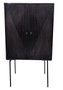 DKD Home Decor Aparador de Mango y Metal Marrón Oscuro