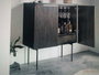 DKD Home Decor Aparador de Mango y Metal Marrón Oscuro