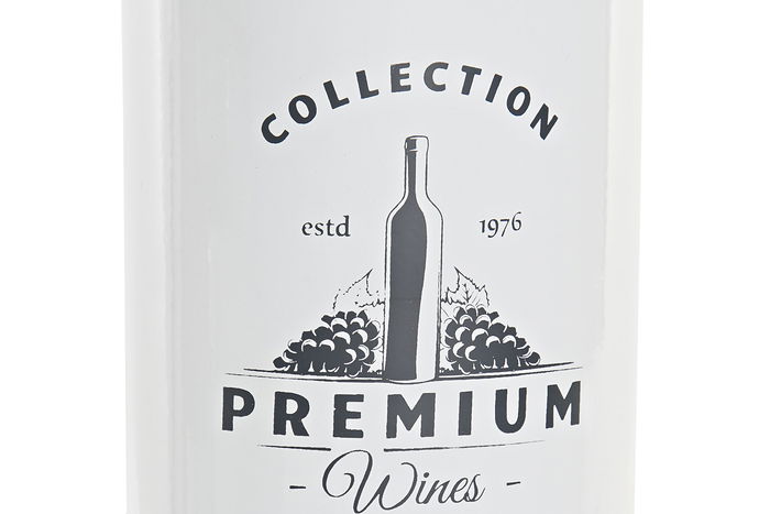 DKD Home Decor Enfriador 12x12x18 cm Inox Blanco Plateado