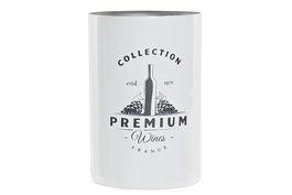 DKD Home Decor Enfriador 12x12x18 cm Inox Blanco Plateado