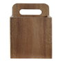 Caja de Almacenaje DKD Home Decor 8424001811953 Natural Acacia Asas 13 x 13 x 17 cm