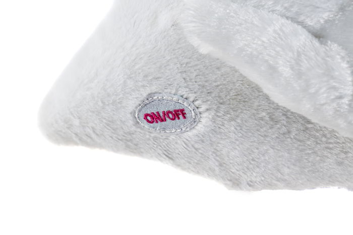 DKD Home Decor Peluche Flamenco Blanco Rosa LED 25 x 27 x 34 cm (2 Unidades)