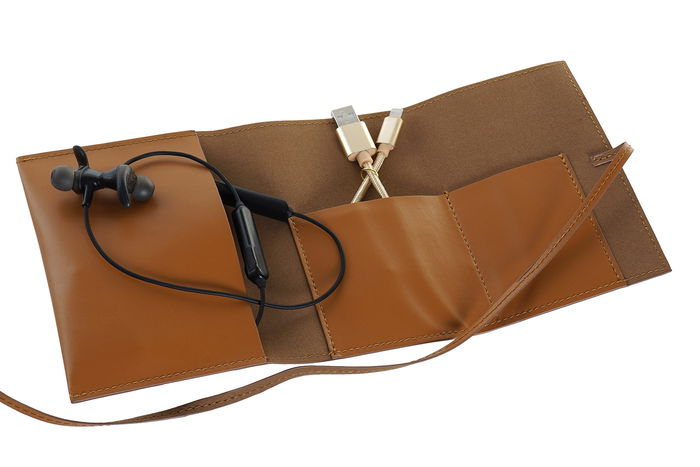 DKD Home Decor Organizador Camel Negro 1 x 14 x 29.5 cm (4 Unidades)