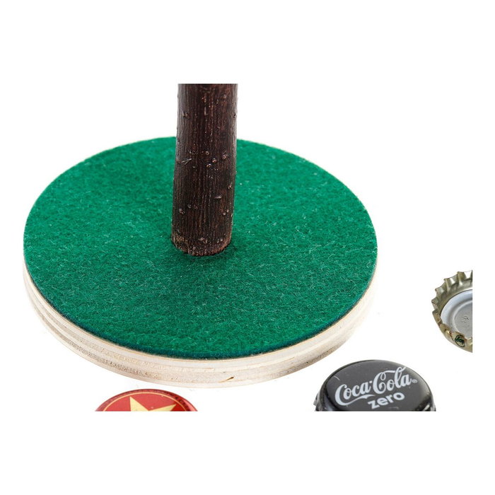 DKD Home Decor Juego de Árbol Verde y Marrón de 48 Piezas