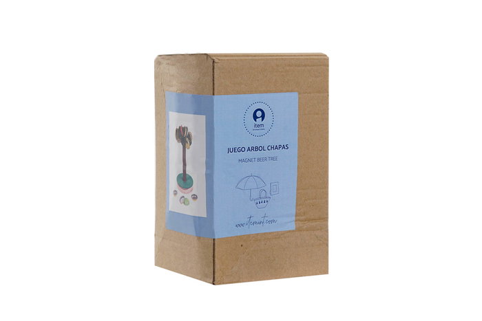 DKD Home Decor Juego Verde Marron 9.5 x 15.5 x 9.5 cm