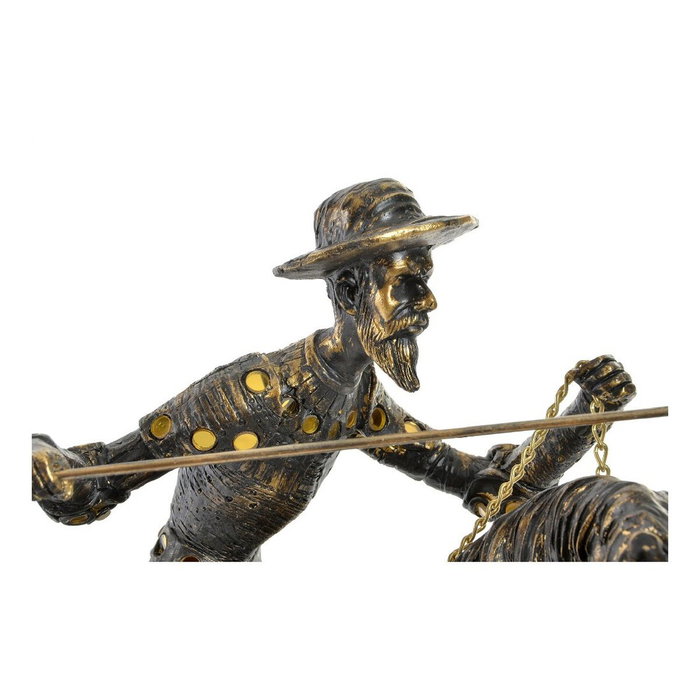 DKD Home Decor Figura de Resina Don Quijote Acabado Envejecido