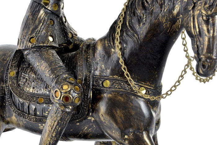 DKD Home Decor Figura Tradicional Don Quijote Envejecido Resina 19 x 39 x 36 cm