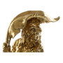 DKD Home Decor Figura Resina Mono Hoja Dorado