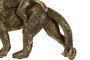 DKD Home Decor Figura de Monos Resina Dorado 6 x 12 x 26 cm