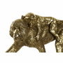 DKD Home Decor Figura de Monos en Resina Dorado