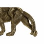 DKD Home Decor Figura de Monos en Resina Dorado