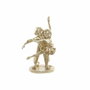 DKD Home Decor Figura de Monos Bailarines en Resina Dorado