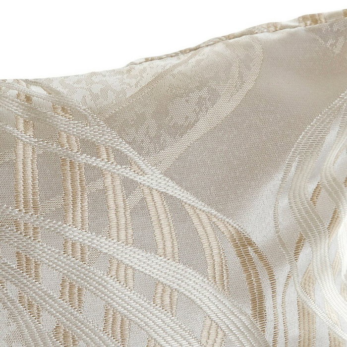 DKD Home Decor Cojín de Poliéster Beige 50x30 cm
