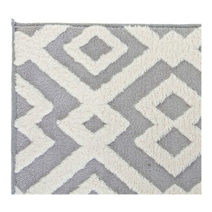 DKD Home Decor Alfombra de Pasillo Aspen Gris 60x240x1 cm