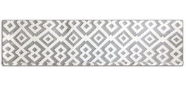 DKD Home Decor Alfombra de Pasillo Aspen Gris 60x240x1 cm