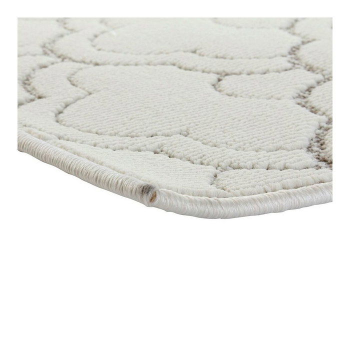 DKD Home Decor Alfombra de Poliéster Nubes Blanco y Gris 60x240x1 cm DKD Home Decor Alfombra de Poliéster Nubes Blanco y Gris 60x240x1 cm