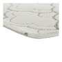 DKD Home Decor Alfombra de Poliéster Nubes Blanco y Gris 60x240x1 cm