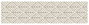 DKD Home Decor Alfombra de Poliéster para Pasillo 61x240x1 cm Blanco y Beige