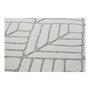 DKD Home Decor Alfombra de Poliéster para Pasillo 61x240x1 cm Blanco y Beige