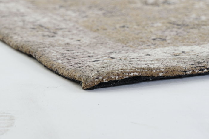 DKD Home Decor Alfombra Kerman Marron 240 x 60 cm Algodon Chenilla Polyester