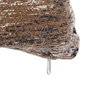 DKD Home Decor Cojín KERMAN 45x45x12 cm Marrón claro, beige y negro