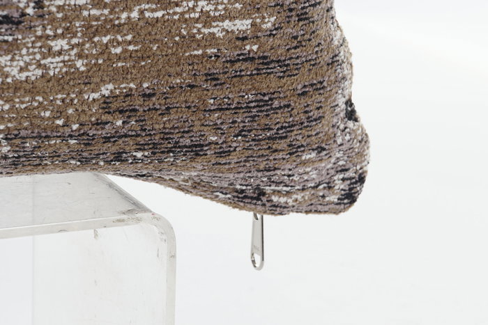 DKD Home Decor Cojín KERMAN 45x45x12 cm Marrón claro, beige y negro