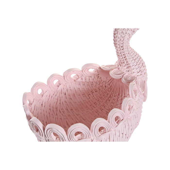 DKD Home Decor Set de 2 Bandejas Vaciabolsillos de Resina 23x14,3x23 cm