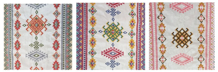 DKD Home Decor Cojin Arabe Multicolor 10 x 40 x 40 cm (3 Unidades)