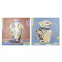 DKD Home Decor Set de 2 Cuadros Lienzo Jarrón 80x80 cm