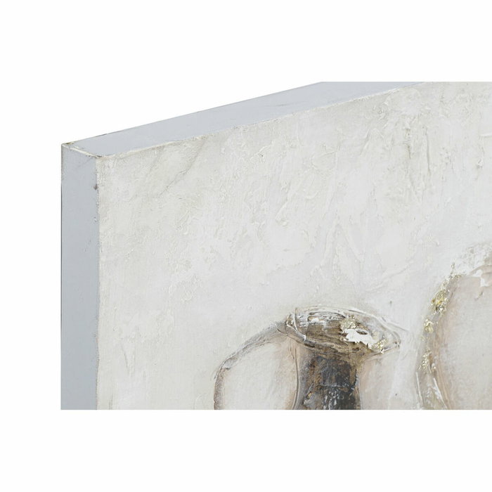 DKD Home Decor Set de 2 Cuadros Lienzo Bodegón 120x60 cm en Marco de Pino