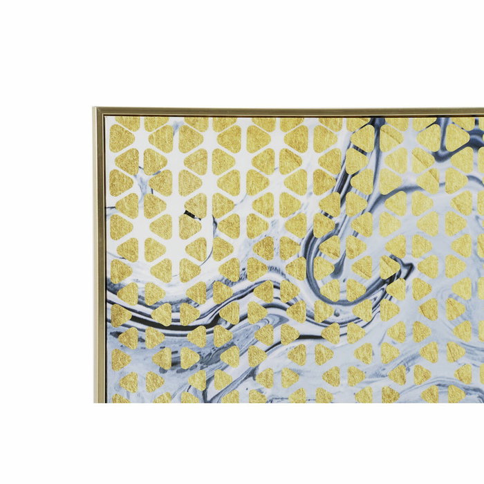 DKD Home Decor Cuadro Abstracto Lacado 60x3x90 cm, Pack de 2