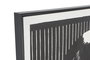 DKD Home Decor Cuadro Decorativo Moderno con Motivo Cacatua Negro Blanco 123x83 cm en PS y Lienzo (Juego de 2 Unidades Surtidas)