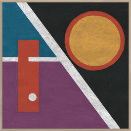 DKD Home Decor Cuadro Moderno Multicolor Abstracto Lienzo 83 x 83 x 4.5 cm (2 Unidades)