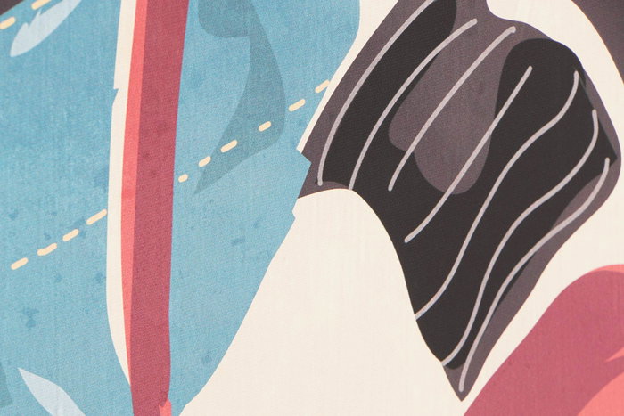 DKD Home Decor Cuadro Multicolor 83 x 4.5 x 123 cm (2 Unidades)