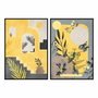 DKD Home Decor Set de 2 Cuadros en Lienzo Enmarcado 83x4,5x123 cm