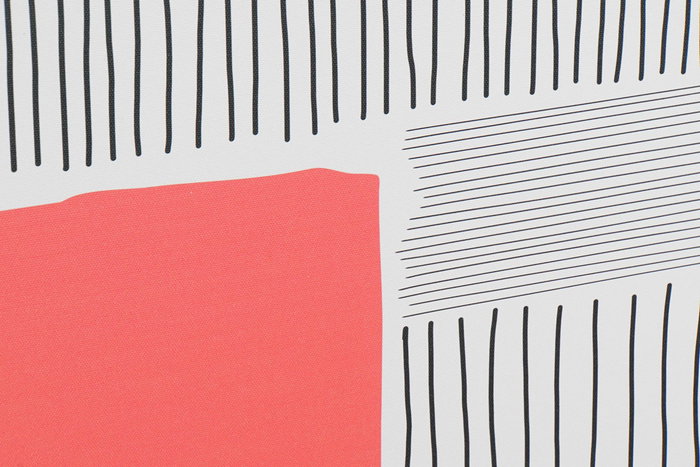 DKD Home Decor Cuadro Abstracto Multicolor Lienzo/PS 4 Unidades 80 x 60 x 3 cm